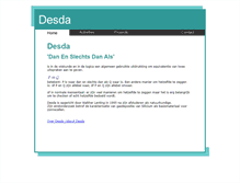 Tablet Screenshot of desda.nl